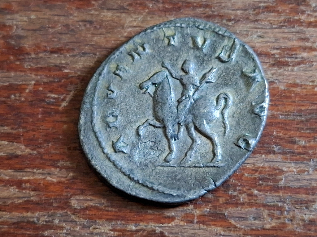 Antoninianus of Emperor Trajan Decius - Emperor on Horseback !! (E104)