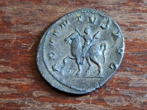 Antoninianus of Emperor Trajan Decius - Emperor on Horseback !! (E104)