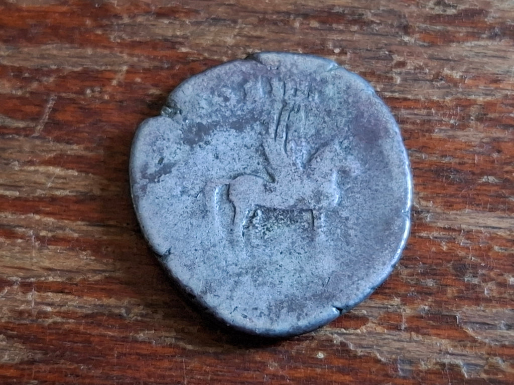 Denarius of Emperor Domitian – Pegasus Reverse !! (E103)