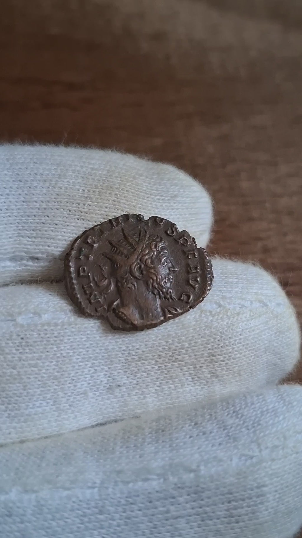 Tetricus I - Antoninianus 274AD Trier, Germany (E108)