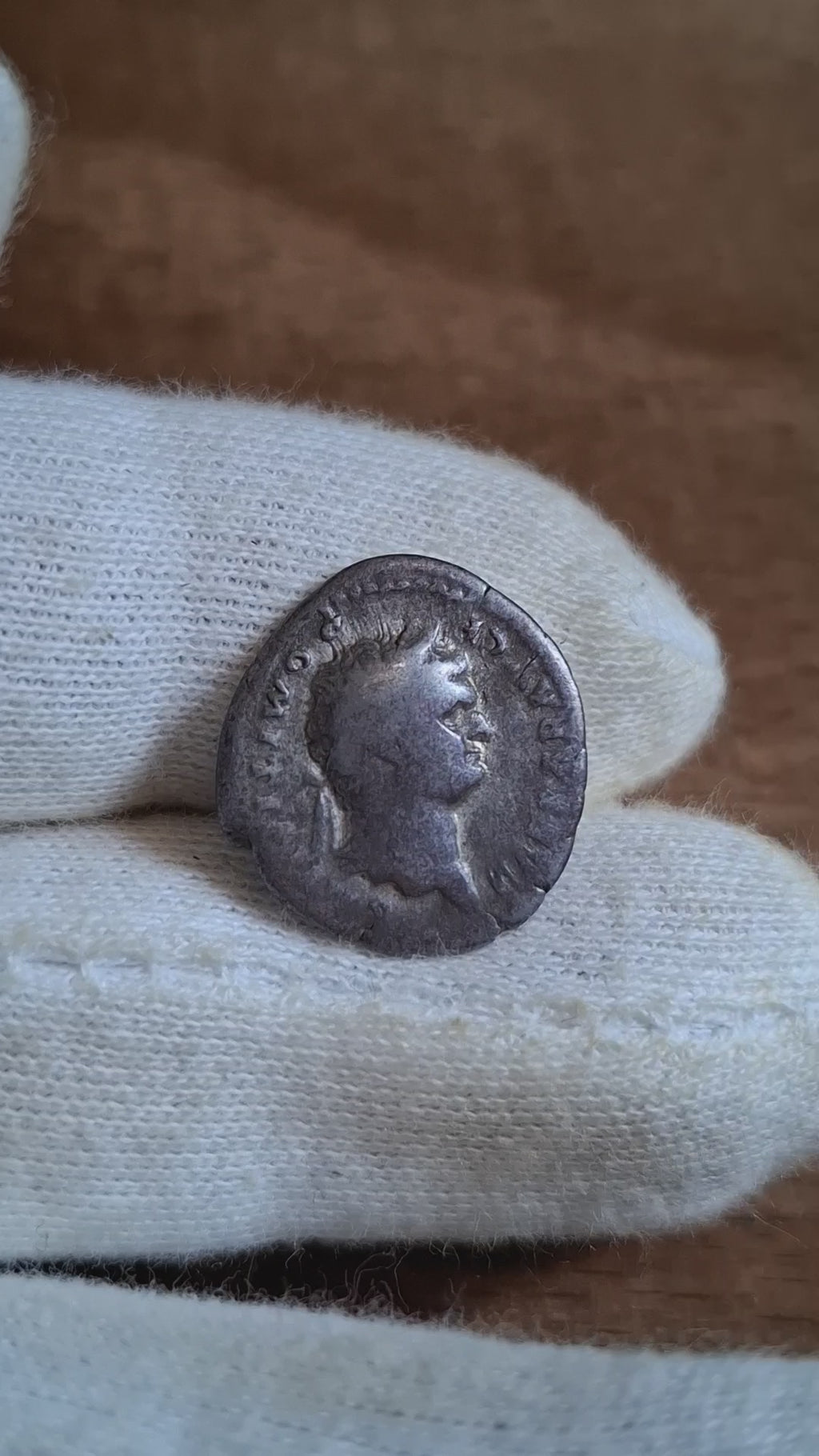 Denarius of Emperor Domitian – Pegasus Reverse !! (E103)